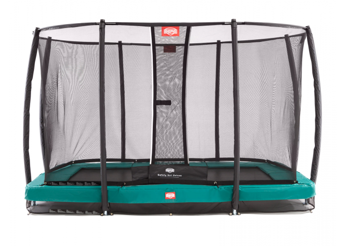 BERG Ultim Champion InGround 330 Green + Safety Net Deluxe  BERG Ultim Champion InGround 330 Green + Safety Net Deluxe