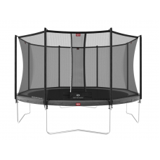 Батут BERG Favorit Grey 380 + защитная сетка Safety Net Comfort Батут BERG Favorit Grey 380 + защитная сетка Safety Net Comfort