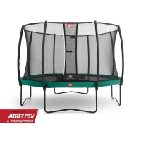 Батут BERG Champion Green 270 + Safety Net Deluxe 