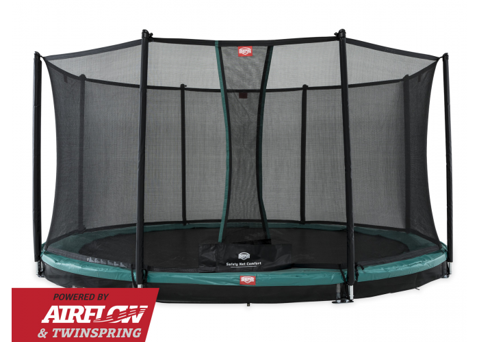 Батут BERG InGround Champion Green 270 + Safety Net Comfort  Батут BERG InGround Champion Green 270 + Safety Net Comfort