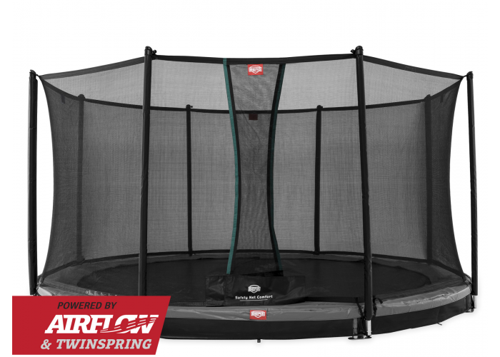 Батут BERG InGround Champion Grey 330 + Safety Net Comfort  Батут BERG InGround Champion Grey 330 + Safety Net Comfort