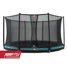 Батут BERG InGround Champion Green 430  + Safety Net Comfort 430  Батут BERG InGround Champion Green 430  + Safety Net Comfort 430