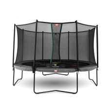 Батут BERG Champion Regular 430 Grey Levels  +защитная сетка Safety Net Comfort 430  Батут BERG Champion Regular 430 Grey Levels  +защитная сетка Safety Net Comfort 430
