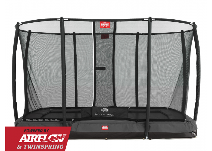 Батут BERG InGround EazyFit Grey + Safety Net Deluxe EazyFit  Батут BERG InGround EazyFit Grey + Safety Net Deluxe EazyFit