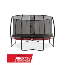 Батут BERG Elite Red 380 +защитная сетка Safety Net Deluxe Батут BERG Elite Red 380 +защитная сетка Safety Net Deluxe
