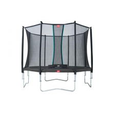 Батут BERG Elite Grey 380 + защитная сетка Safety Net Deluxe Батут BERG Elite Grey 380 + защитная сетка Safety Net Deluxe