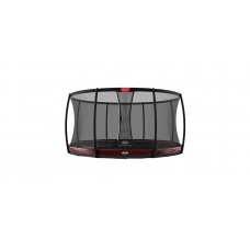 BERG Elite InGround 380 Red + Safety Net Deluxe  BERG Elite InGround 380 Red + Safety Net Deluxe