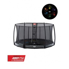 Батут BERG Elite InGround 430 Grey Levels + защитная сетка Safety Net Deluxe  Батут BERG Elite InGround 430 Grey Levels + защитная сетка Safety Net Deluxe